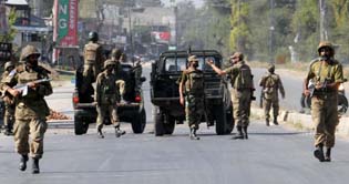 Security forces round up 15 suspects: ISPR